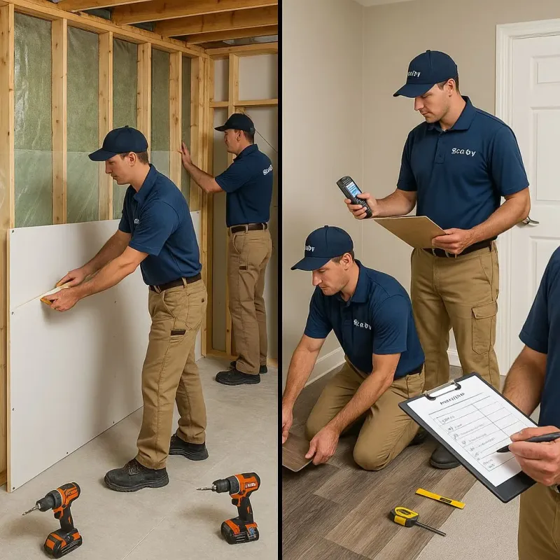 Repairs and Reconstruction process in Kaysville, UT
